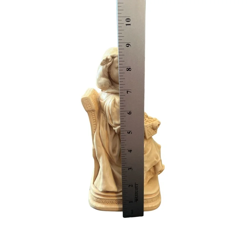 Alexander Backer‎ Co. 1 Victorian Girl Chalk ware Bookend
